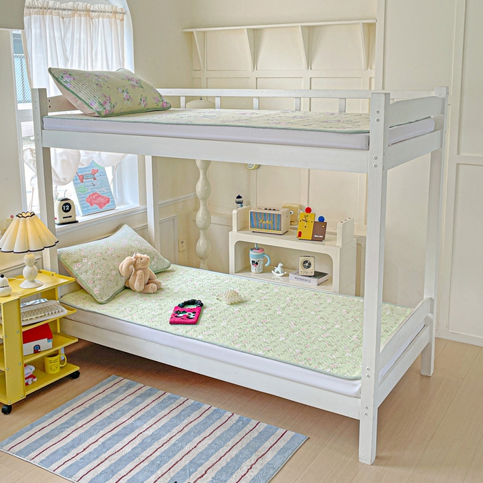 91家纺网 家纺一手货源 找家纺 恒尚居 2025新款学生床垫双层纱床褥垫软床垫床护垫-四季款【系列一】 美丽心情