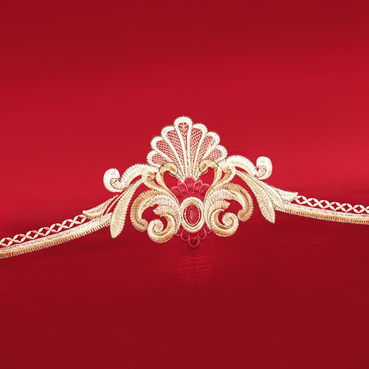 91家纺网 家纺一手货源 找家纺 （总）柏拉图 2025新款100s贡缎长绒棉提花婚庆系列四件套多件套