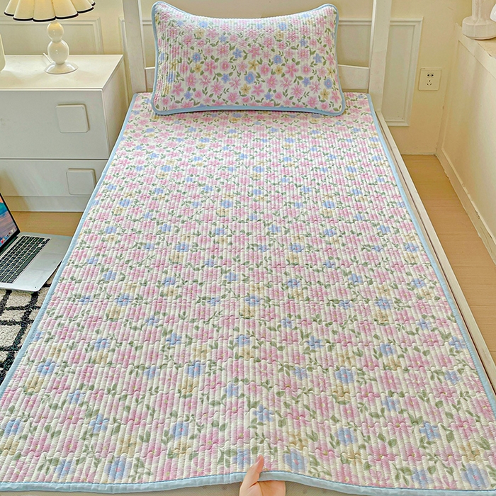 恒尚居 2025新款学生床垫双层纱床褥垫软床垫床护垫-四季款【系列一】 蔷薇