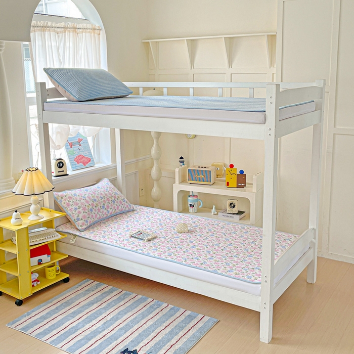 91家纺网 家纺一手货源 找家纺 恒尚居 2025新款学生床垫双层纱床褥垫软床垫床护垫-四季款【系列一】 蔷薇