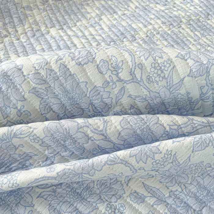 91家纺网 家纺一手货源 找家纺 恒尚居 2025新款学生床垫双层纱床褥垫软床垫床护垫-四季款【系列一】 清新蓝