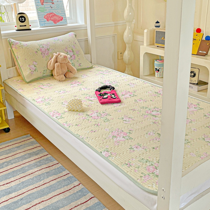 91家纺网 家纺一手货源 找家纺 恒尚居 2025新款学生床垫双层纱床褥垫软床垫床护垫-四季款【系列二】 花仙子