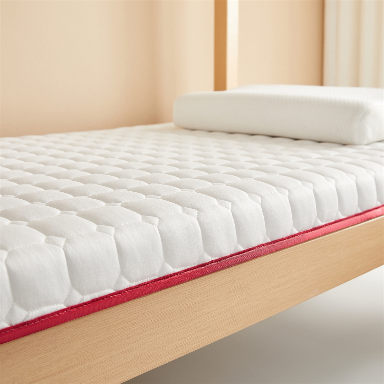 91家纺网 家纺一手货源 找家纺 （总）布卢姆床垫 2025新款A类针织棉新疆棉花学生床垫