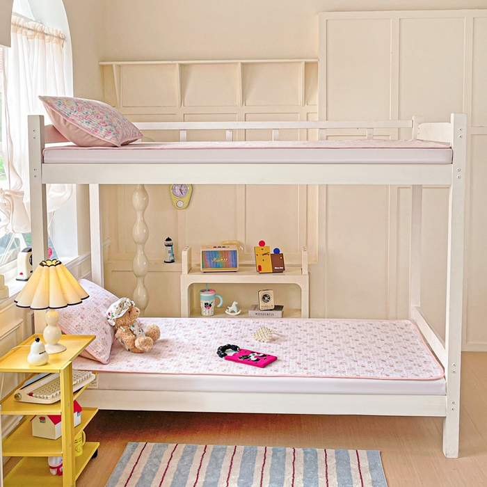 91家纺网 家纺一手货源 找家纺 恒尚居 2025新款学生床垫双层纱床褥垫软床垫床护垫-四季款【系列二】 美好时光