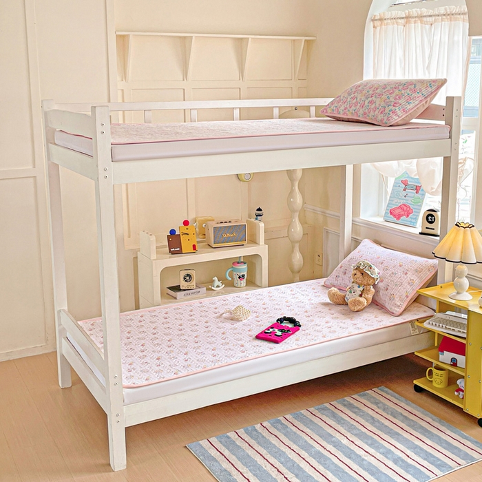 91家纺网 家纺一手货源 找家纺 恒尚居 2025新款学生床垫双层纱床褥垫软床垫床护垫-四季款【系列二】 美好时光