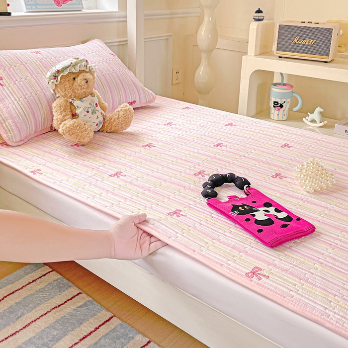 91家纺网 家纺一手货源 找家纺 恒尚居 2025新款学生床垫双层纱床褥垫软床垫床护垫-四季款【系列二】 完美日记