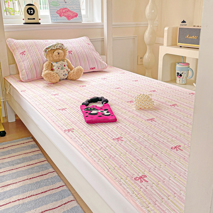 91家纺网 家纺一手货源 找家纺 恒尚居 2025新款学生床垫双层纱床褥垫软床垫床护垫-四季款【系列二】 完美日记