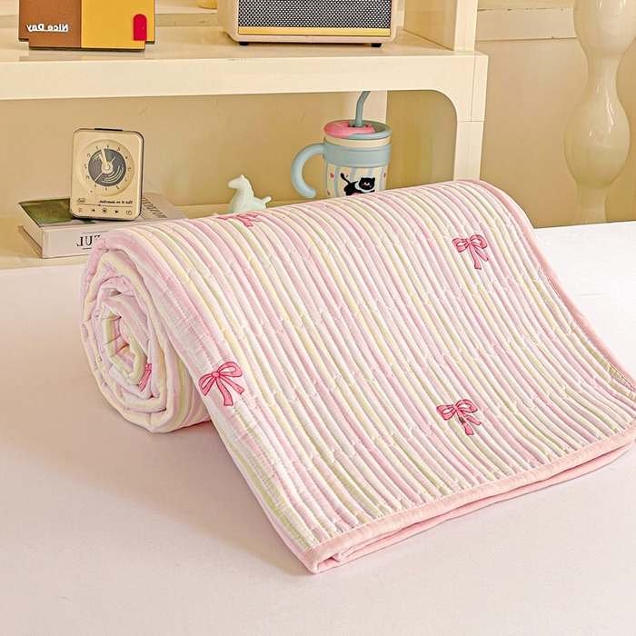 91家纺网 家纺一手货源 找家纺 恒尚居 2025新款学生床垫双层纱床褥垫软床垫床护垫-四季款【系列二】 完美日记