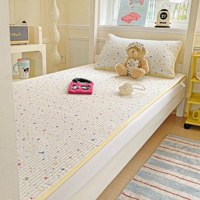 91家纺网 家纺一手货源 找家纺 恒尚居 2025新款学生床垫双层纱床褥垫软床垫床护垫-四季款【系列二】 星月