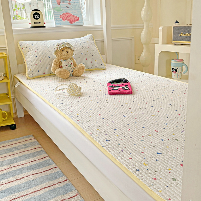 91家纺网 家纺一手货源 找家纺 恒尚居 2025新款学生床垫双层纱床褥垫软床垫床护垫-四季款【系列二】 星月