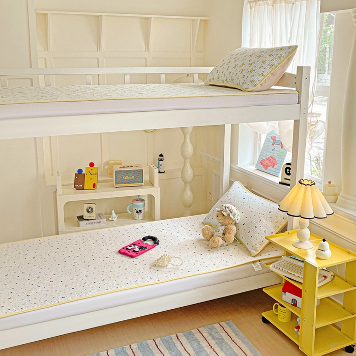 91家纺网 家纺一手货源 找家纺 恒尚居 2025新款学生床垫双层纱床褥垫软床垫床护垫-四季款【系列二】 星月