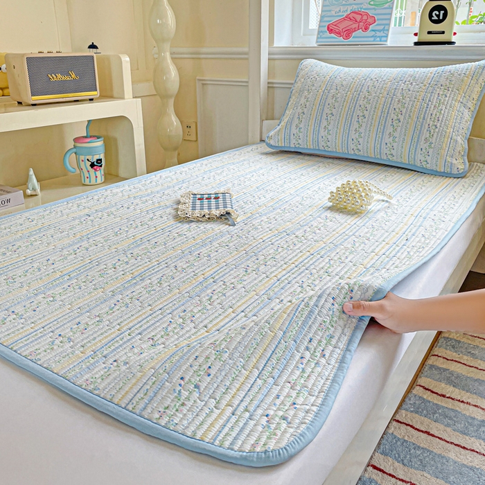 91家纺网 家纺一手货源 找家纺 恒尚居 2025新款学生床垫双层纱床褥垫软床垫床护垫-四季款【系列二】 阳光庄园