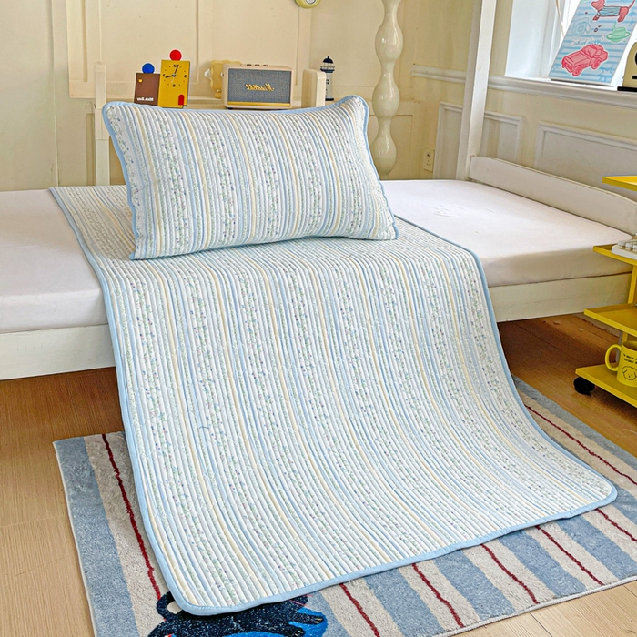 91家纺网 家纺一手货源 找家纺 恒尚居 2025新款学生床垫双层纱床褥垫软床垫床护垫-四季款【系列二】 阳光庄园