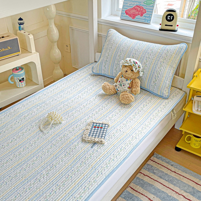 91家纺网 家纺一手货源 找家纺 恒尚居 2025新款学生床垫双层纱床褥垫软床垫床护垫-四季款【系列二】 阳光庄园