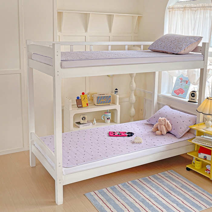 91家纺网 家纺一手货源 找家纺 恒尚居 2025新款学生床垫双层纱床褥垫软床垫床护垫-四季款【系列二】 紫萱