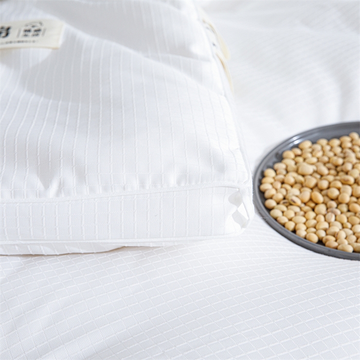 91家纺网 家纺一手货源 找家纺 天瑜家纺 2025新款原棉提花大豆被子母被春秋被子被芯 白色