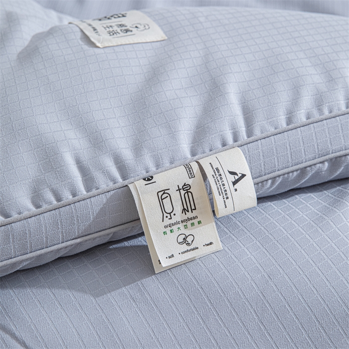 91家纺网 家纺一手货源 找家纺 天瑜家纺 2025新款原棉提花大豆被子母被春秋被子被芯 灰色