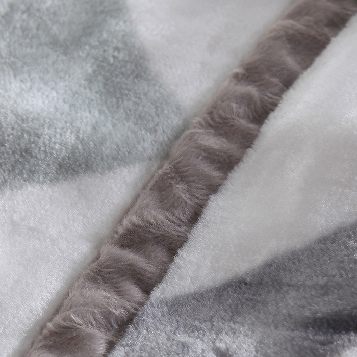 91家纺网 家纺一手货源 找家纺 好艺佳毛毯 2025新款（经典版）拉舍尔毛毯学生毯宿舍婚庆加厚双层毯子绒毯盖毯不掉毛毛毯 一鹿有你