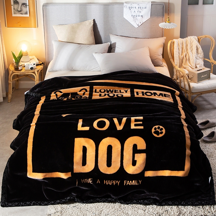 91家纺网 家纺一手货源 找家纺 （总）好艺佳毛毯 2025新款（升级版）拉舍尔毛毯学生毯宿舍婚庆加厚双层毯子绒毯盖毯不掉毛毛毯