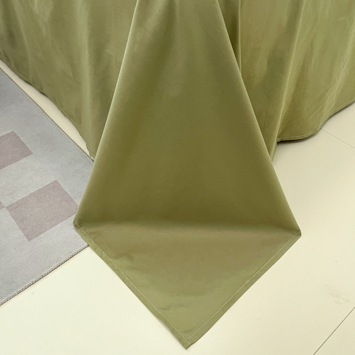 91家纺网 家纺一手货源 找家纺 沐棉家居 2025新款亲肤舒适全棉纯棉提花四件套 春田