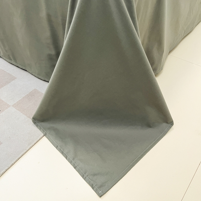 91家纺网 家纺一手货源 找家纺 沐棉家居 2025新款亲肤舒适全棉纯棉提花四件套 菱格米-灰