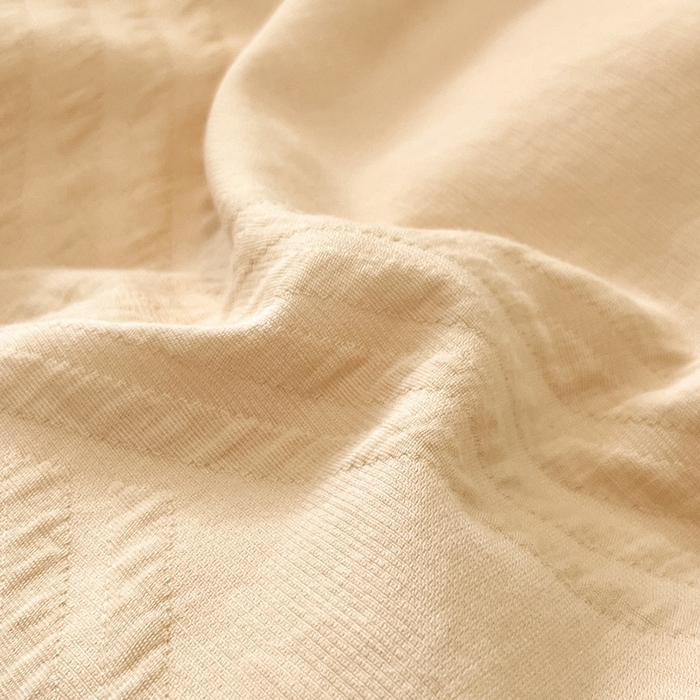 91家纺网 家纺一手货源 找家纺 沐棉家居 2025新款亲肤舒适全棉纯棉提花四件套 菱格奶咖