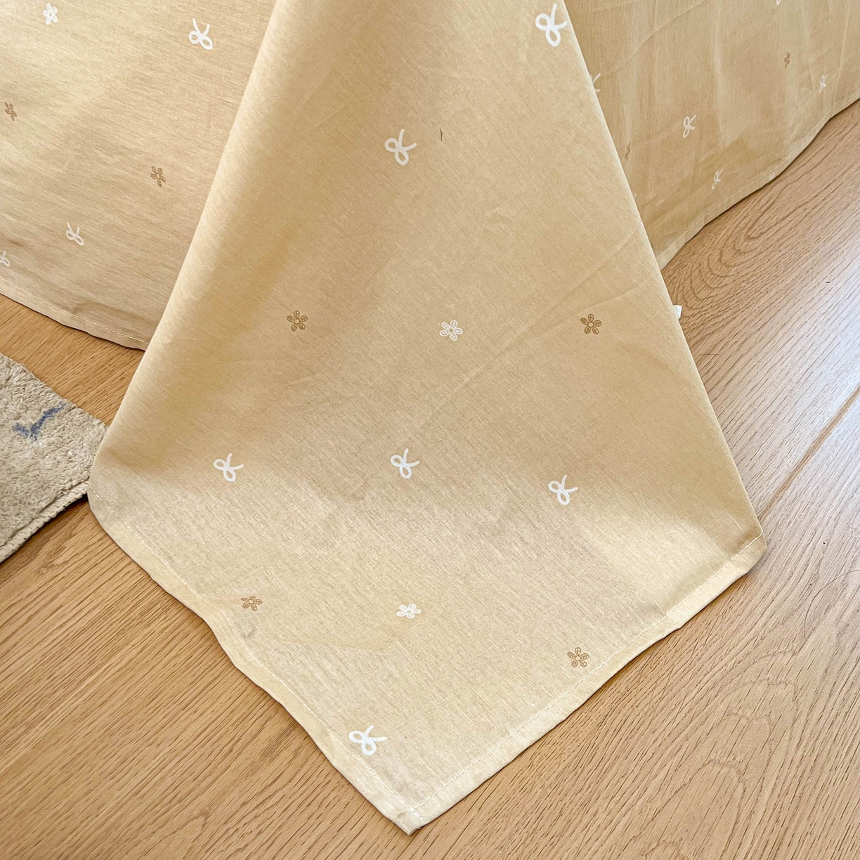 91家纺网 家纺一手货源 找家纺 麦伦家居 2025新款40s斜纹全棉纯棉跑量款卡通小清新四件套 好伙伴