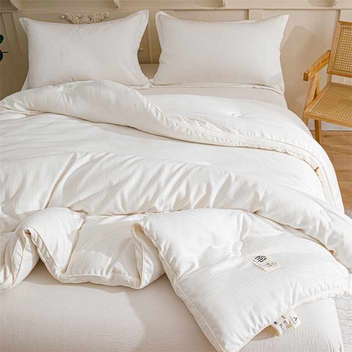 91家纺网 家纺一手货源 找家纺 （总）天瑜家纺 2025新款原棉提花大豆被子母被春秋被子被芯