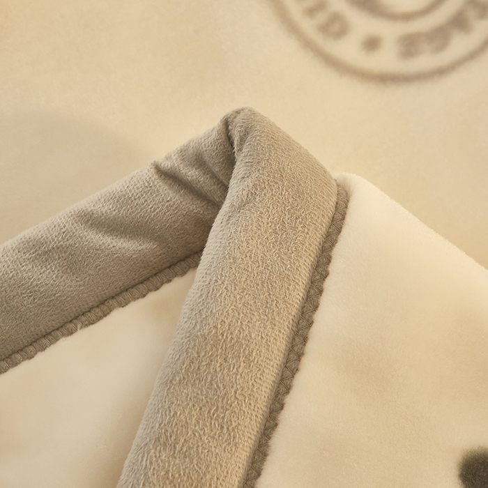 91家纺网 家纺一手货源 找家纺 好艺佳毛毯 2025新款（升级版）拉舍尔毛毯学生毯宿舍婚庆加厚双层毯子绒毯盖毯不掉毛毛毯 升级版-唯美主义