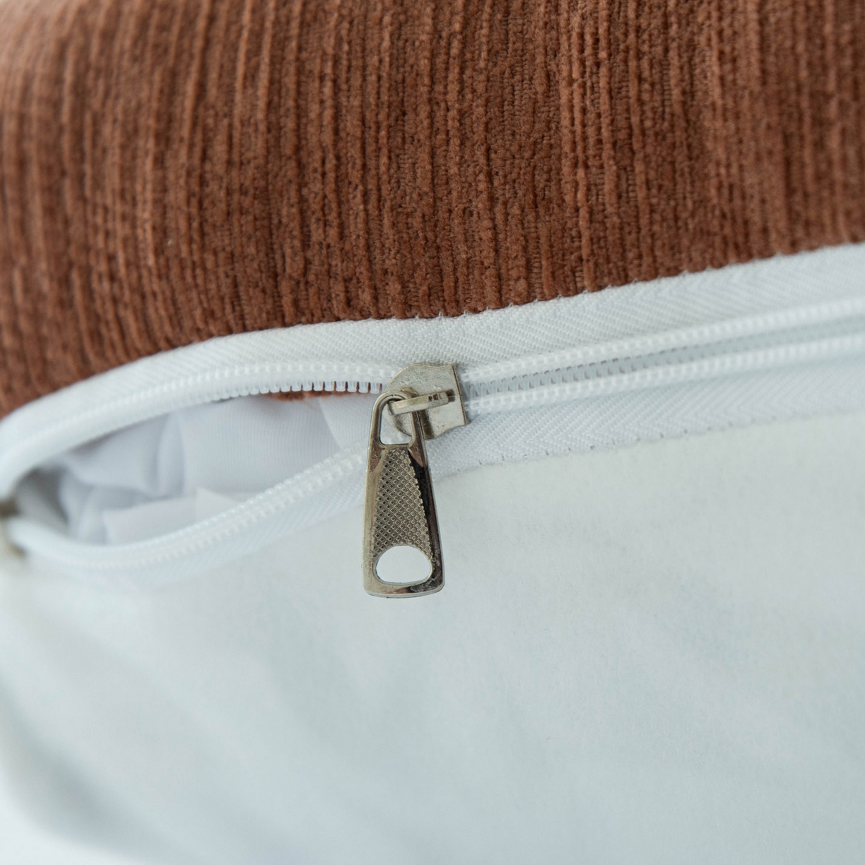 91家纺网 家纺一手货源 找家纺 美达人 2025新款雪尼尔无床头魔术贴靠背 无床头魔术贴-橙