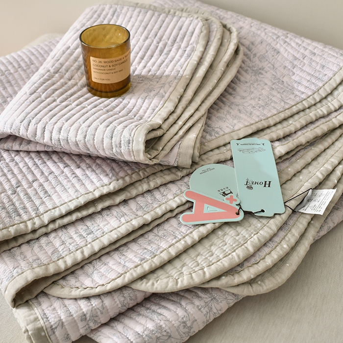 91家纺网 家纺一手货源 找家纺 （总）橙子家居 2024新款高温水洗双面全棉纯棉斜纹13372印花款单品床盖  单床盖