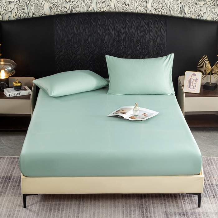 91家纺网 家纺一手货源 找家纺 （总）憨豆家纺 2025新款全棉床笠正宗纯棉加厚防尘罩全包围床笠跨境四季通用