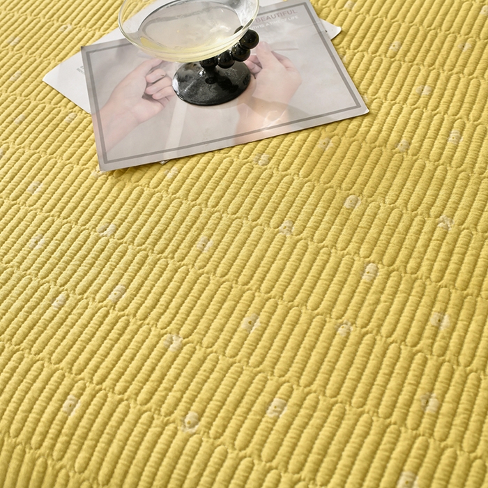 91家纺网 家纺一手货源 找家纺 橙子家居 2024新款高温水洗双面全棉纯棉斜纹13372印花款单品床盖  单床盖 莫娇-黄