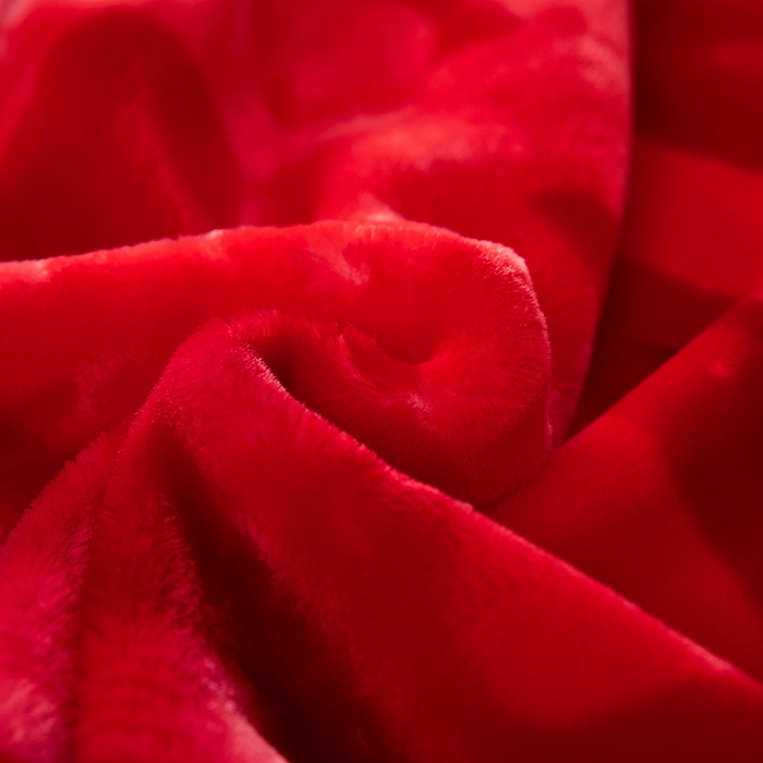 91家纺网 家纺一手货源 找家纺 好艺佳毛毯 2025新款（升级版）拉舍尔毛毯学生毯宿舍婚庆加厚双层毯子绒毯盖毯不掉毛毛毯 升级版-双喜临门