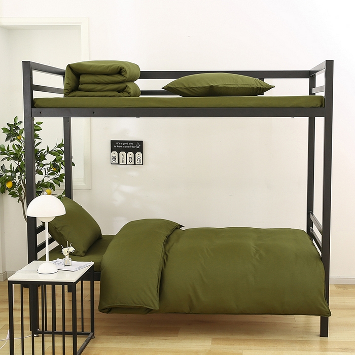 91家纺网 家纺一手货源 找家纺 （总）橙子家居 2025新款全棉纯棉上下铺宿舍三件套多件套系列