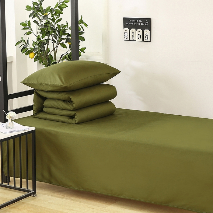 91家纺网 家纺一手货源 找家纺 （总）橙子家居 2025新款全棉纯棉上下铺宿舍三件套多件套系列