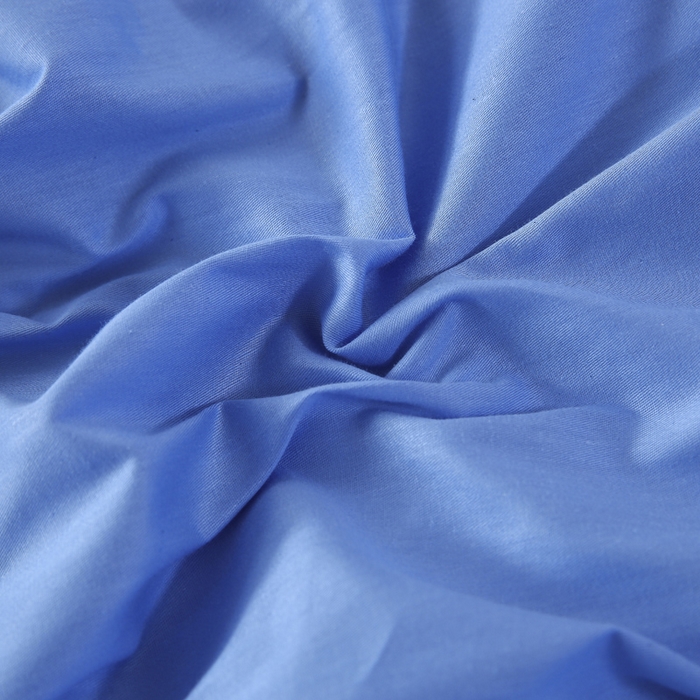 91家纺网 家纺一手货源 找家纺 橙子家居 2025新款全棉纯棉上下铺宿舍三件套多件套系列 天蓝