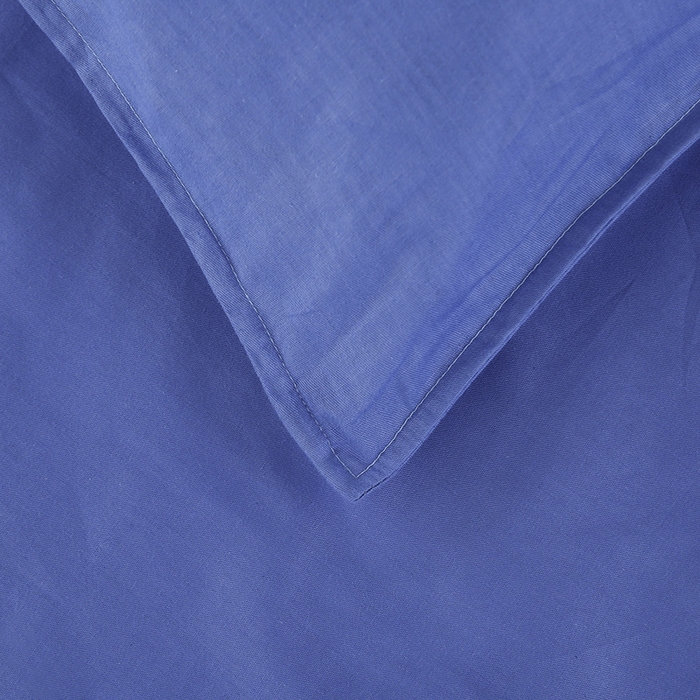 91家纺网 家纺一手货源 找家纺 橙子家居 2025新款全棉纯棉上下铺宿舍三件套多件套系列 中天蓝