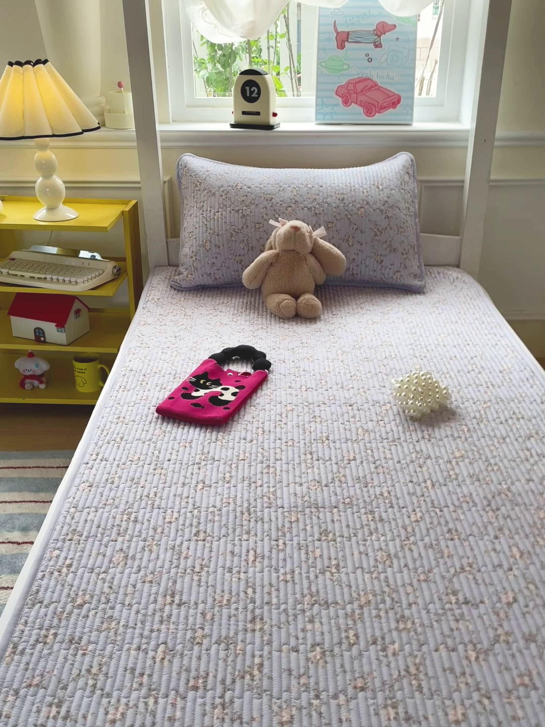 91家纺网 家纺一手货源 找家纺 （总）恒尚居 2025新款学生床垫双层纱床褥垫软床垫床护垫-四季款【系列一】