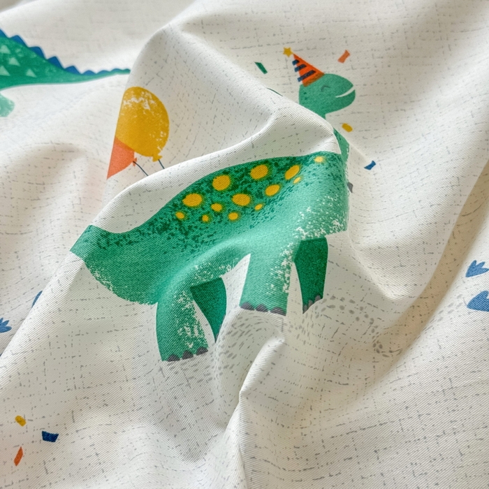 91家纺网 家纺一手货源 找家纺 橙子家居 2025新款双面全棉纯棉13372印花棉花床盖三件套-第二批 小飞龙