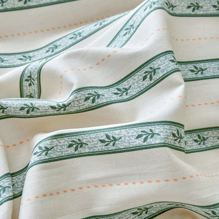 91家纺网 家纺一手货源 找家纺 橙子家居 2025新款双面全棉纯棉13372印花棉花床盖三件套-第二批 悦凡