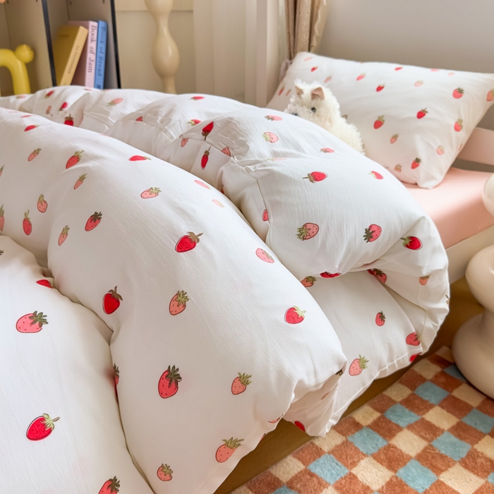 91家纺网 家纺一手货源 找家纺 （总）海岛哥哥 2025新款云朵水洗棉学生床宿舍上下铺三件套