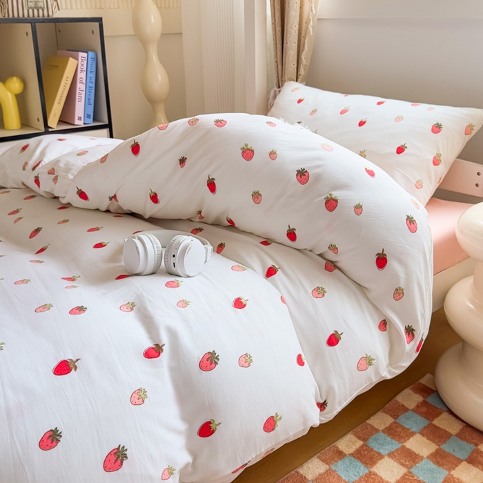 91家纺网 家纺一手货源 找家纺 （总）海岛哥哥 2025新款云朵水洗棉学生床宿舍上下铺三件套