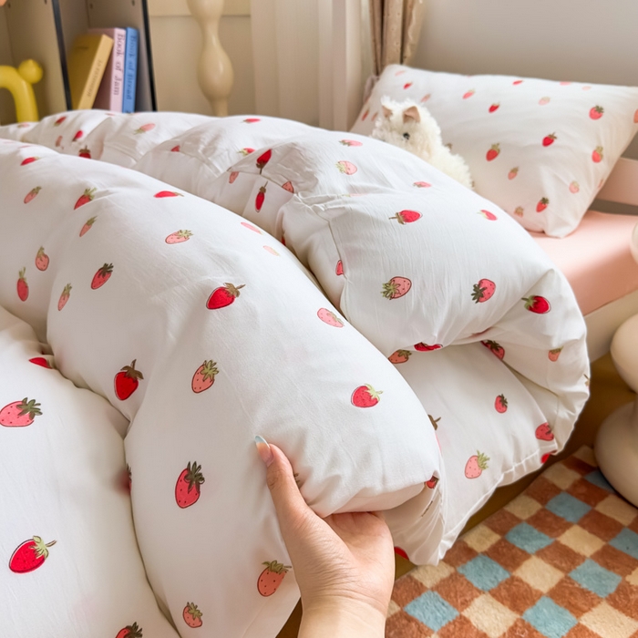 91家纺网 家纺一手货源 找家纺 （总）海岛哥哥 2025新款云朵水洗棉学生床宿舍上下铺三件套