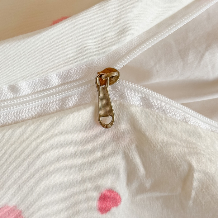 91家纺网 家纺一手货源 找家纺 海岛哥哥 2025新款云朵水洗棉学生床宿舍上下铺三件套 小幸运