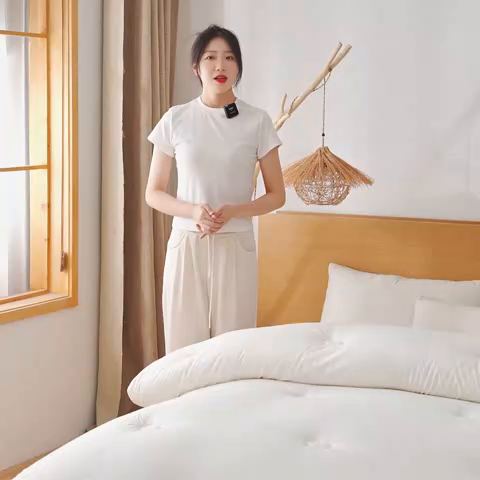 91家纺网 家纺一手货源 找家纺 （总）帕芬鸟家纺 2025新款澳洲羊毛被被子被芯填充51%进口澳洲羊毛