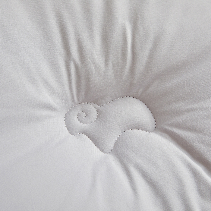 91家纺网 家纺一手货源 找家纺 帕芬鸟家纺 2025新款澳洲羊毛被被子被芯填充51%进口澳洲羊毛 星云灰