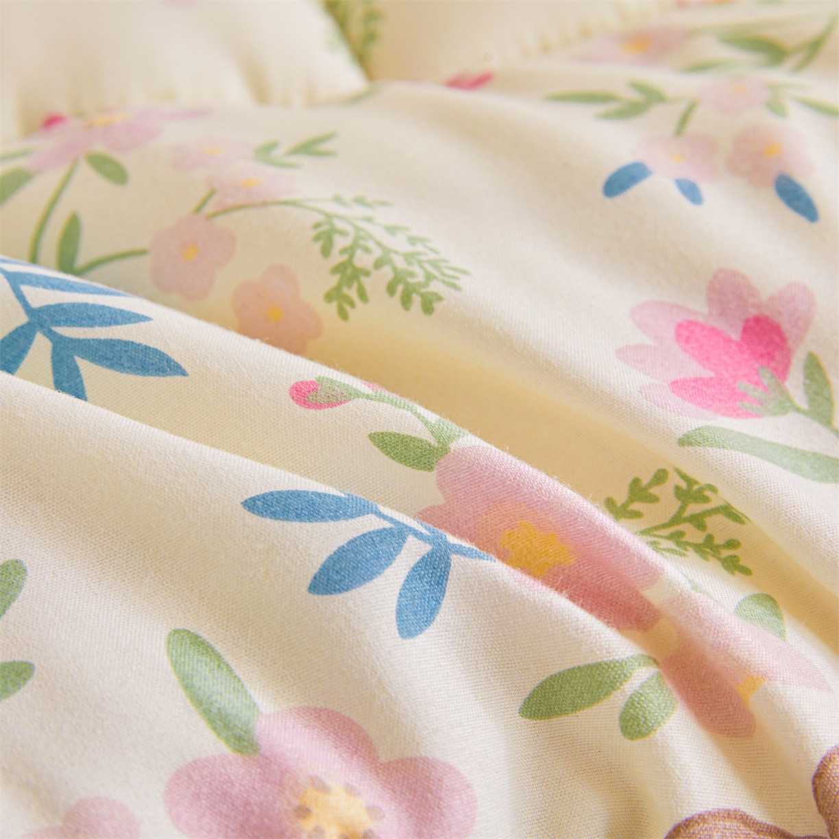 91家纺网 家纺一手货源 找家纺 （总）梵蒂莎 2025新款新疆棉花四季款秋冬两用床垫子褥子宿舍印花学生床垫床褥垫（场景1）（含买家秀）