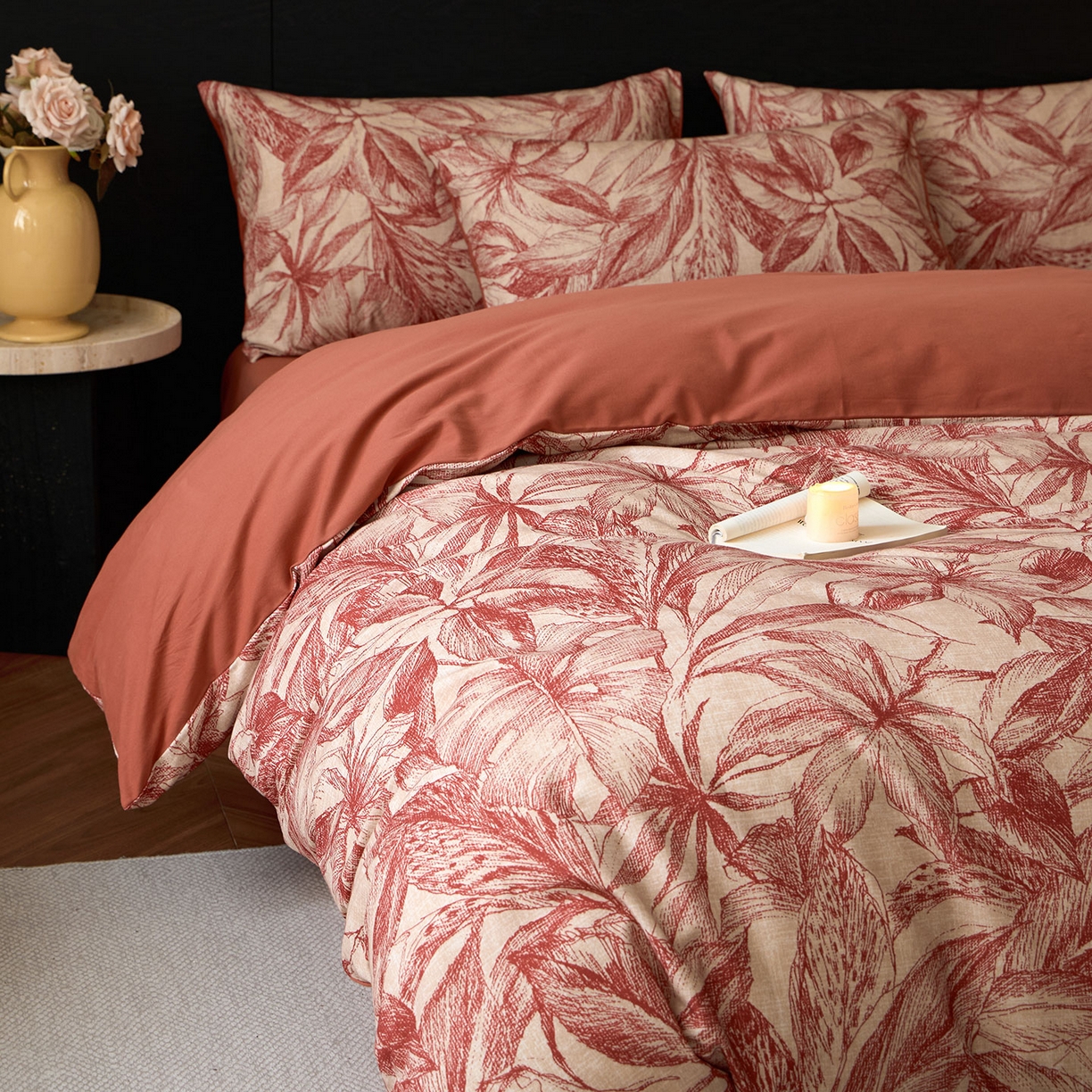 91家纺网 家纺一手货源 找家纺 （总）蓝邻家纺 2025新款全棉纯棉加厚磨毛法式复古风四件套