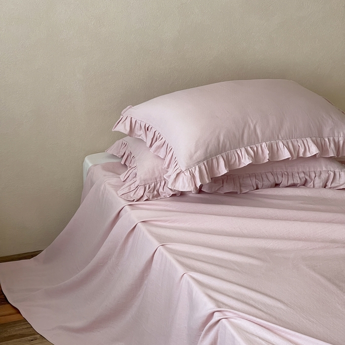 91家纺网 家纺一手货源 找家纺 （总）三味舒屋 2025新款全棉纯棉双层纱单品系列-单床单